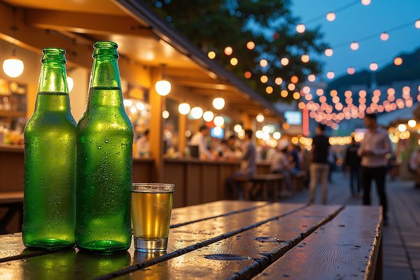 青島ビール街・ナイトライフツアー